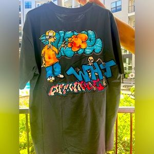 Off-White Graffiti Print T-shirt